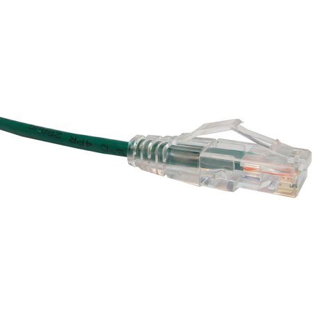 UNIRISE USA 8Ft Cat6 Clearfit Slim Patch Cable Green CS6-08F-GRN